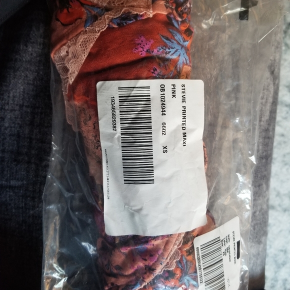 NWT Free People Stevie Printed Maxi Dress - Picture 6 of 6